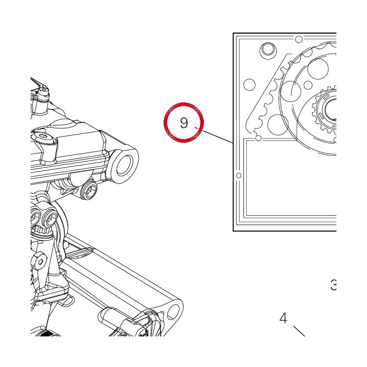 Kit transmission secondaire — réf. 67621321A | Ducati Store