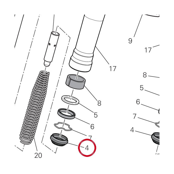 Pare-Poussiere 34913531A — réf. 34913531A | Ducati Store