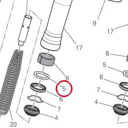 Rondelle 34913561A — réf. 34913561A | Ducati Store