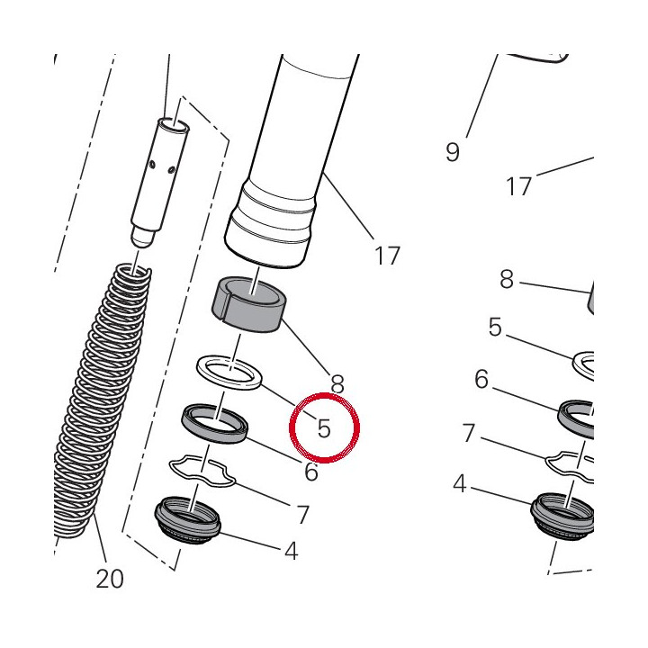 Rondelle 34913561A — réf. 34913561A | Ducati Store