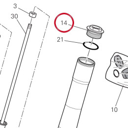 Bouchon 34913981A — réf. 34913981A | Ducati Store