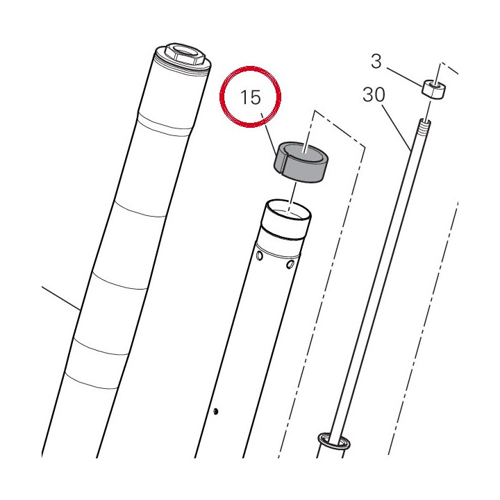 Douille sup. 34913581A — réf. 34913581A | Ducati Store