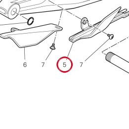 Patin chaîne supérieure — réf. 44712412A | Ducati Store