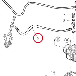 Durite maître cylindre — réf. 61911682C | Ducati Store