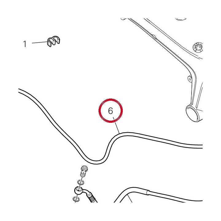 Durit Boitier-Etrier — réf. 61911692B | Ducati Store