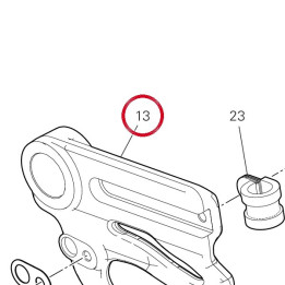 Plaque 82510682AA — réf. 82510683AA | Ducati Store