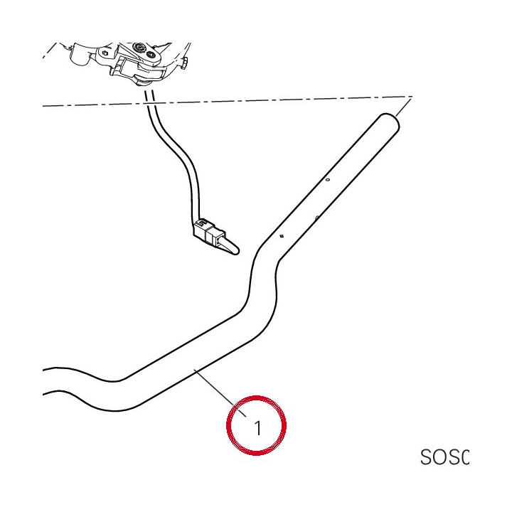 Guidon 36012191AA — réf. 36012191AA | Ducati Store