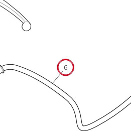 Tuyau huile embrayage — réf. 63211101C | Ducati Store