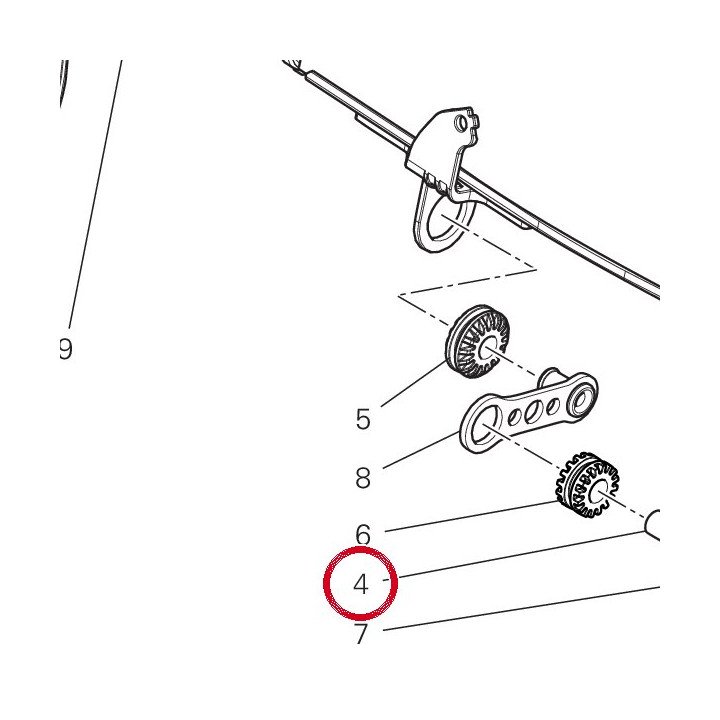 Entretoise 71616011AA — réf. 71616011AA | Ducati Store