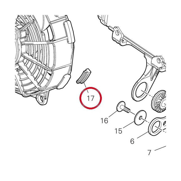 Caoutchouc 76414651A — réf. 76414651A | Ducati Store