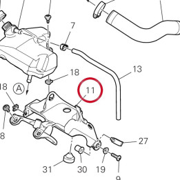 Support réservoir eau — réf. 8291M701A | Ducati Store