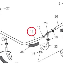 Tube D'Event 80018361A — réf. 80018361A | Ducati Store