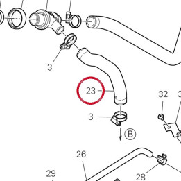 Manchon Thermostat/Tete — réf. 80018331B | Ducati Store