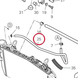 Tube D'Event 93410471A — réf. 93410471A | Ducati Store