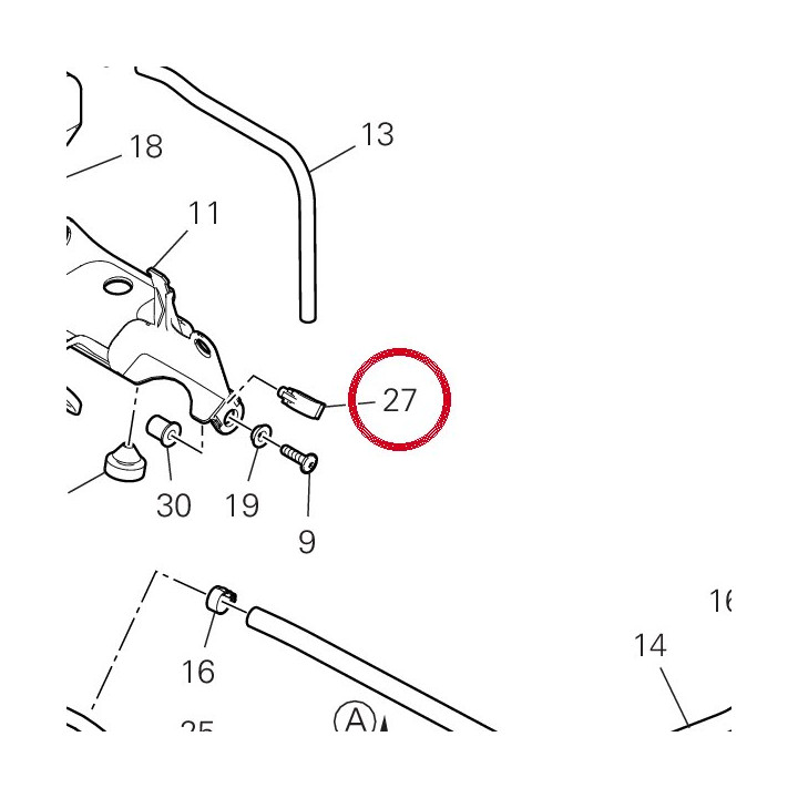 Passe-Tube 75840721A — réf. 75840721A | Ducati Store