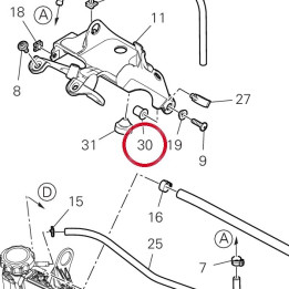 Douille 85041121A — réf. 85041121A | Ducati Store