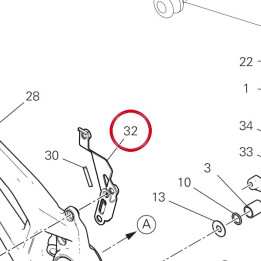 Support pompe frein — réf. 8301L181AA | Ducati Store