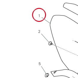 Garde-Boue arrière 56511392A — réf. 56511392A | Ducati Store