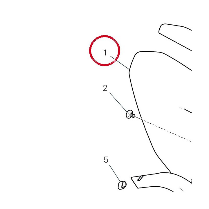 Garde-Boue arrière 56511392A — réf. 56511392A | Ducati Store