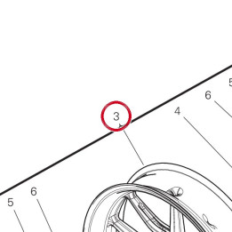 Jante roue av. rouge — réf. 50122551AB | Ducati Store