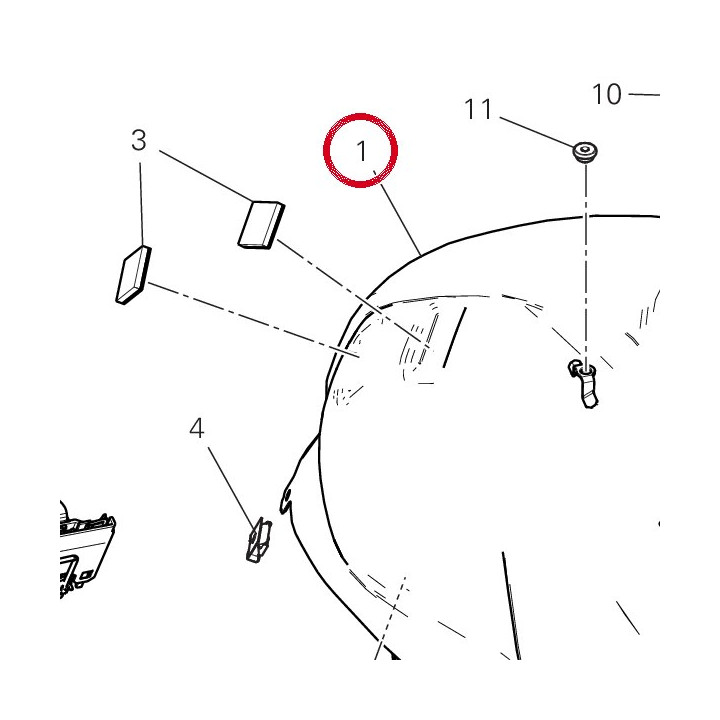 Réservoir carburant — réf. 58613044AA | Ducati Store