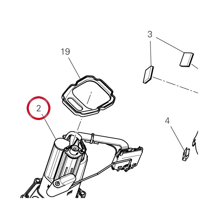 Pompe à carburant 16024403B — réf. 16024403B | Ducati Store