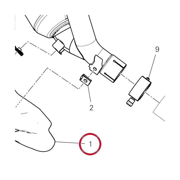 Pare-Chaleur silencieux — réf. 4601I641B | Ducati Store