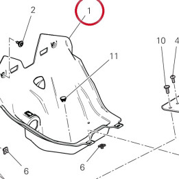 Couvette Porte-Objets — réf. 55910202A | Ducati Store