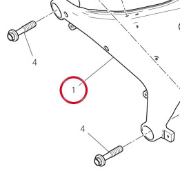 Cadre 47111851CA — réf. 47111851CA | Ducati Store