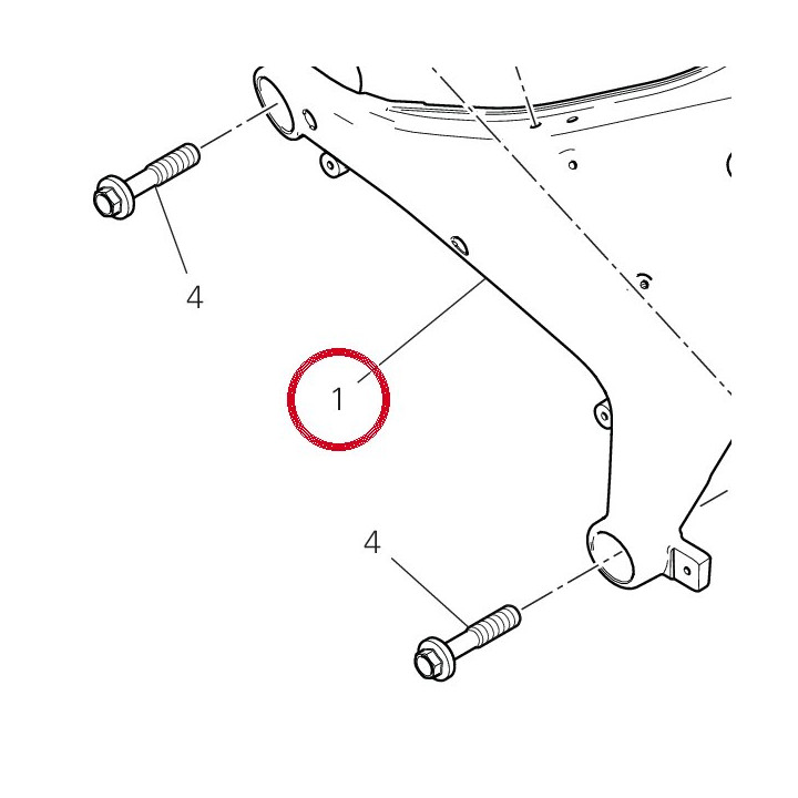 Cadre 47111851CA — réf. 47111851CA | Ducati Store