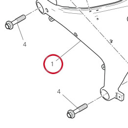 Cadre 47111852DA — réf. 47111852DA | Ducati Store