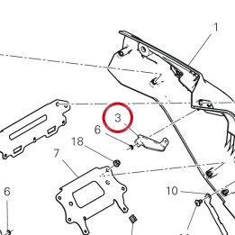 Filet arrière gauche — réf. 4601L061B | Ducati Store