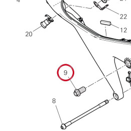 Vis special 77918301AB — réf. 77918301AB | Ducati Store