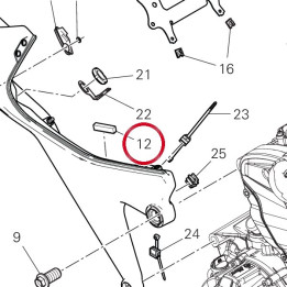 Tampon autocollant 86613301B — réf. 86613301B | Ducati Store
