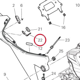 Support verrou serrure — réf. 83014401A | Ducati Store