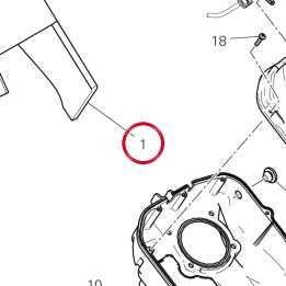 Calotte insonorisante — réf. 48612711B | Ducati Store