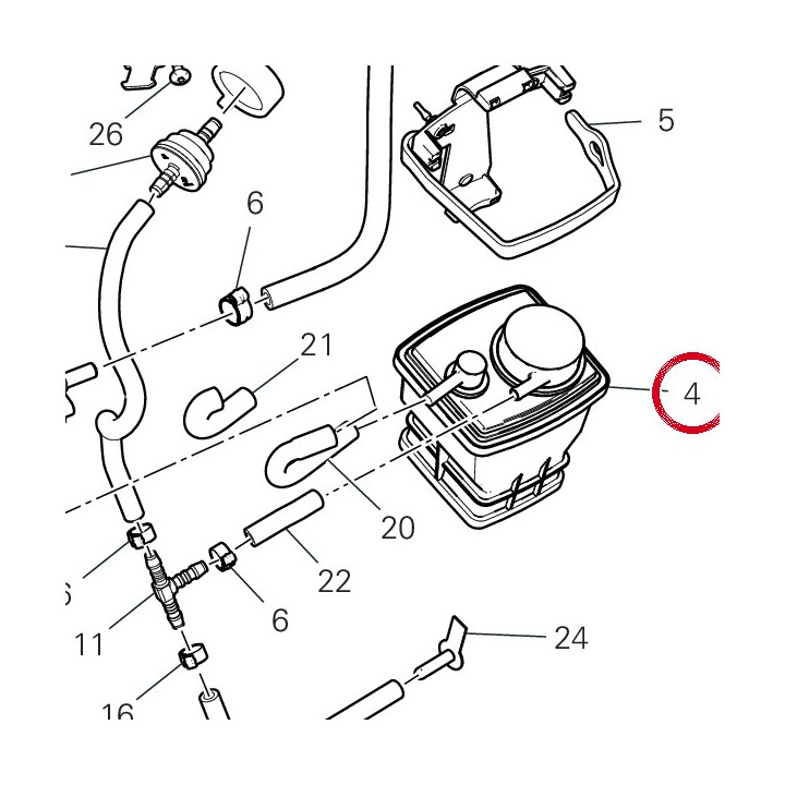 Canister 42610681A — réf. 42610681A | Ducati Store