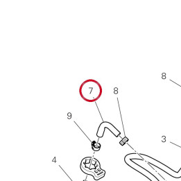 Tuyau 93511042A — réf. 93511042A | Ducati Store