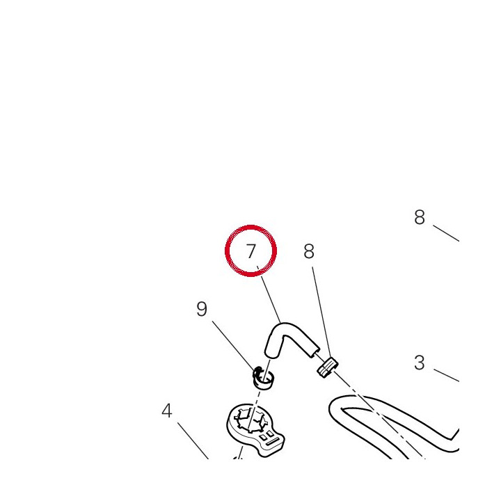 Tuyau 93511042A — réf. 93511042A | Ducati Store