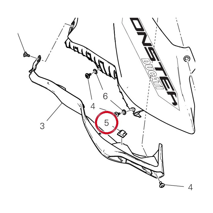Collier, cordon 75840871A — réf. 75840871A | Ducati Store