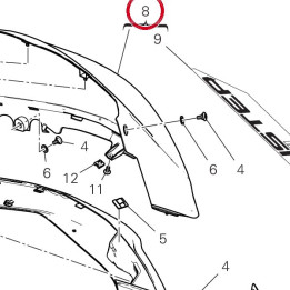 Assieme coperchio gauche — réf. 480PC252AC | Ducati Store