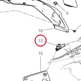 Étrier de jonction — réf. 8291N241A | Ducati Store