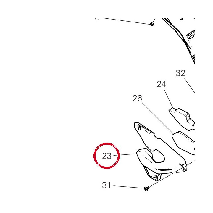 Couvercle vase expansion — réf. 48217022A | Ducati Store