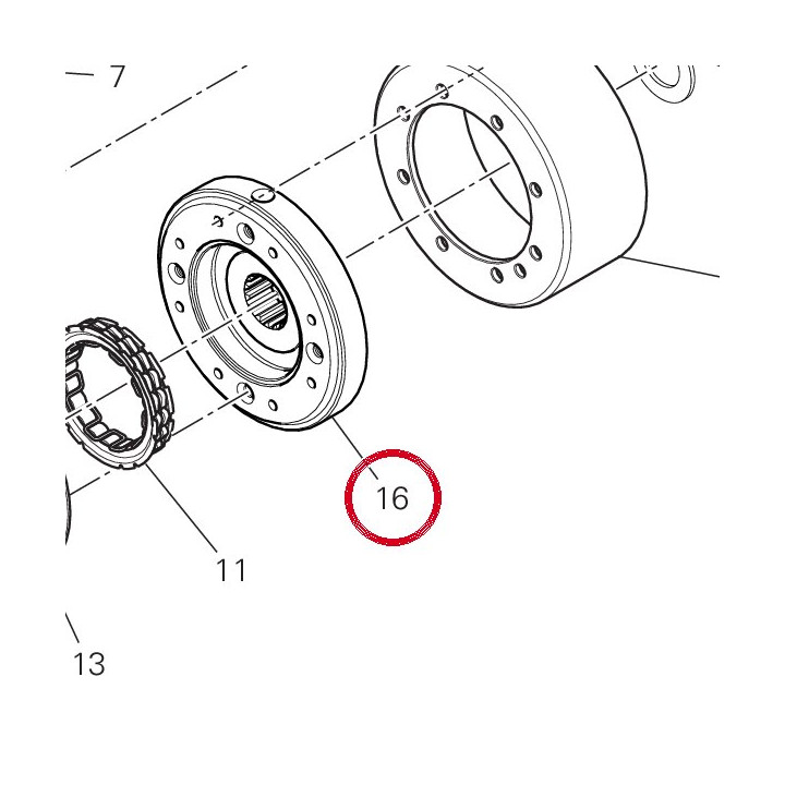 Bride 27611211B — réf. 27611211B | Ducati Store