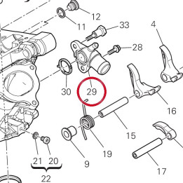 Raccord tuyau eau vertical — réf. 81413261B | Ducati Store