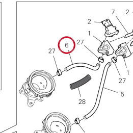 Tuyau sonde pression — réf. 93511771A | Ducati Store