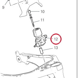 Commutateur À clé 65240371A — réf. 65240371A | Ducati Store