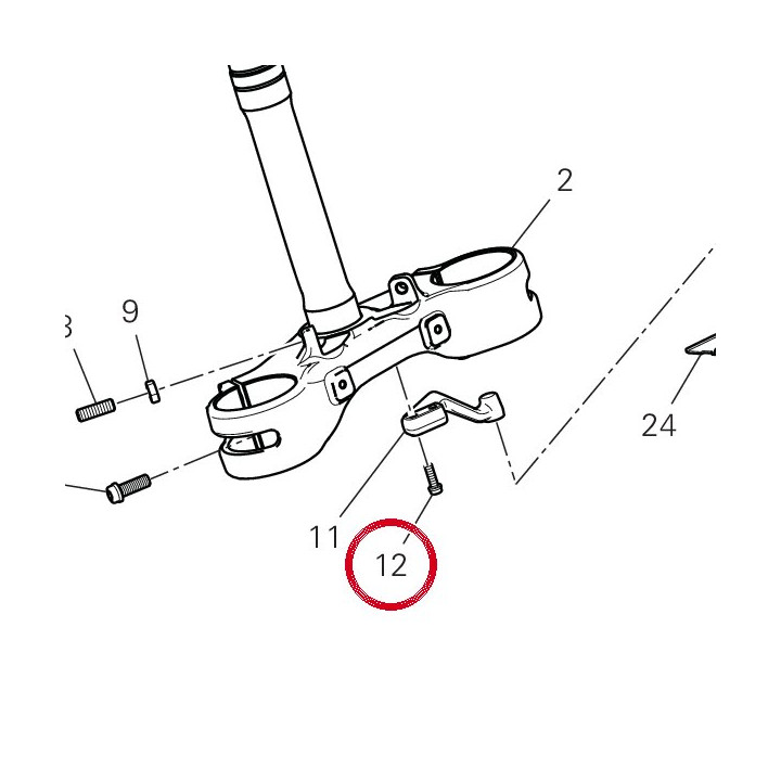 Vis 77156413BA — réf. 77156413BA | Ducati Store
