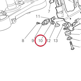 Fixation guide 8301L081A — réf. 8301L081A | Ducati Store