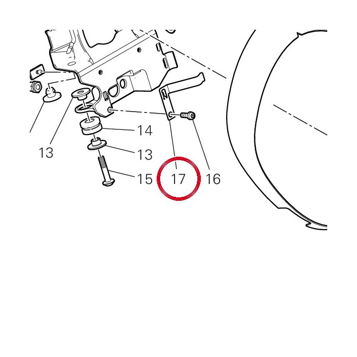 Ressort 7991B661B — réf. 7991B661B | Ducati Store
